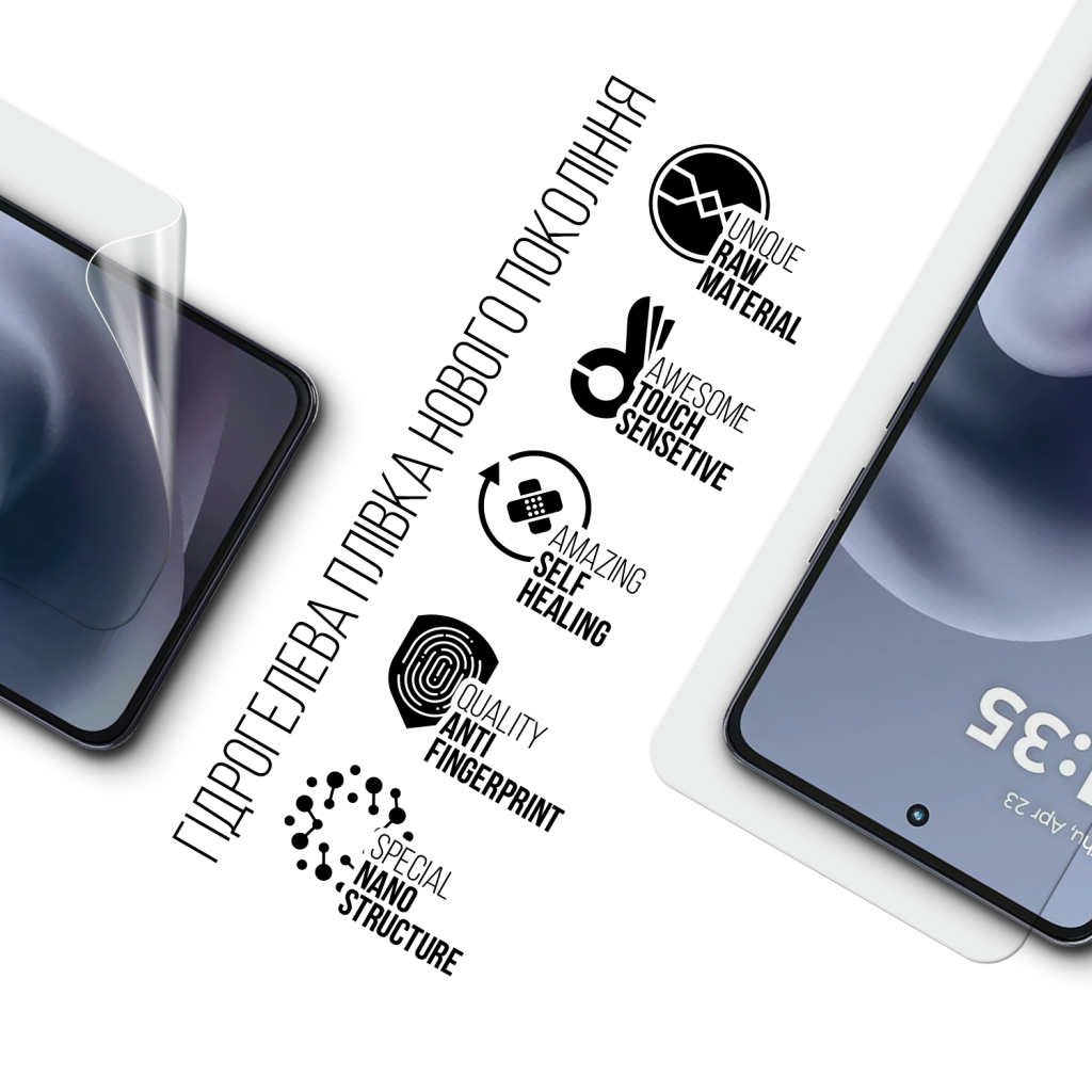 Плівка захисна Armorstandart Hydrogel Motorola G86 5G (ARM86578) - зображення 2