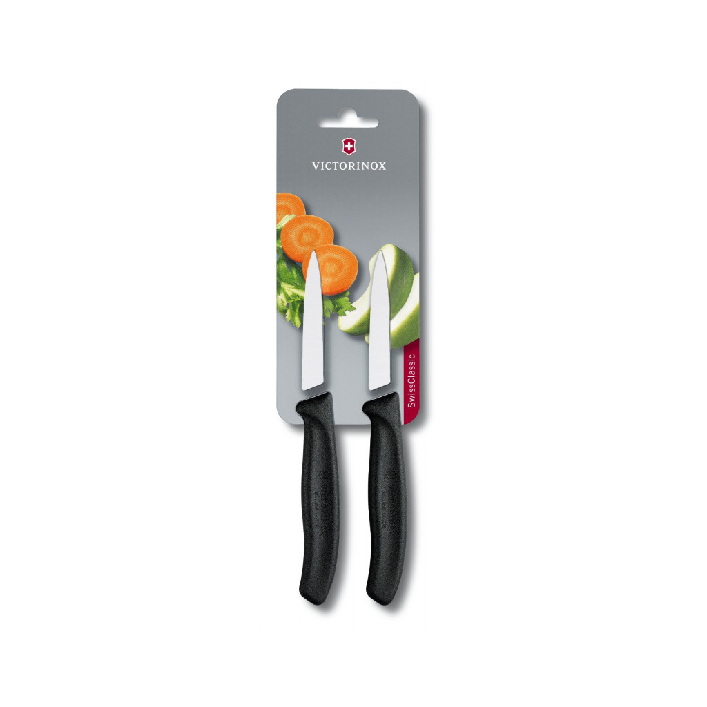 Набір ножів Victorinox SwissClassic Paring Set 8 см Black (6.7603.B) - зображення 1