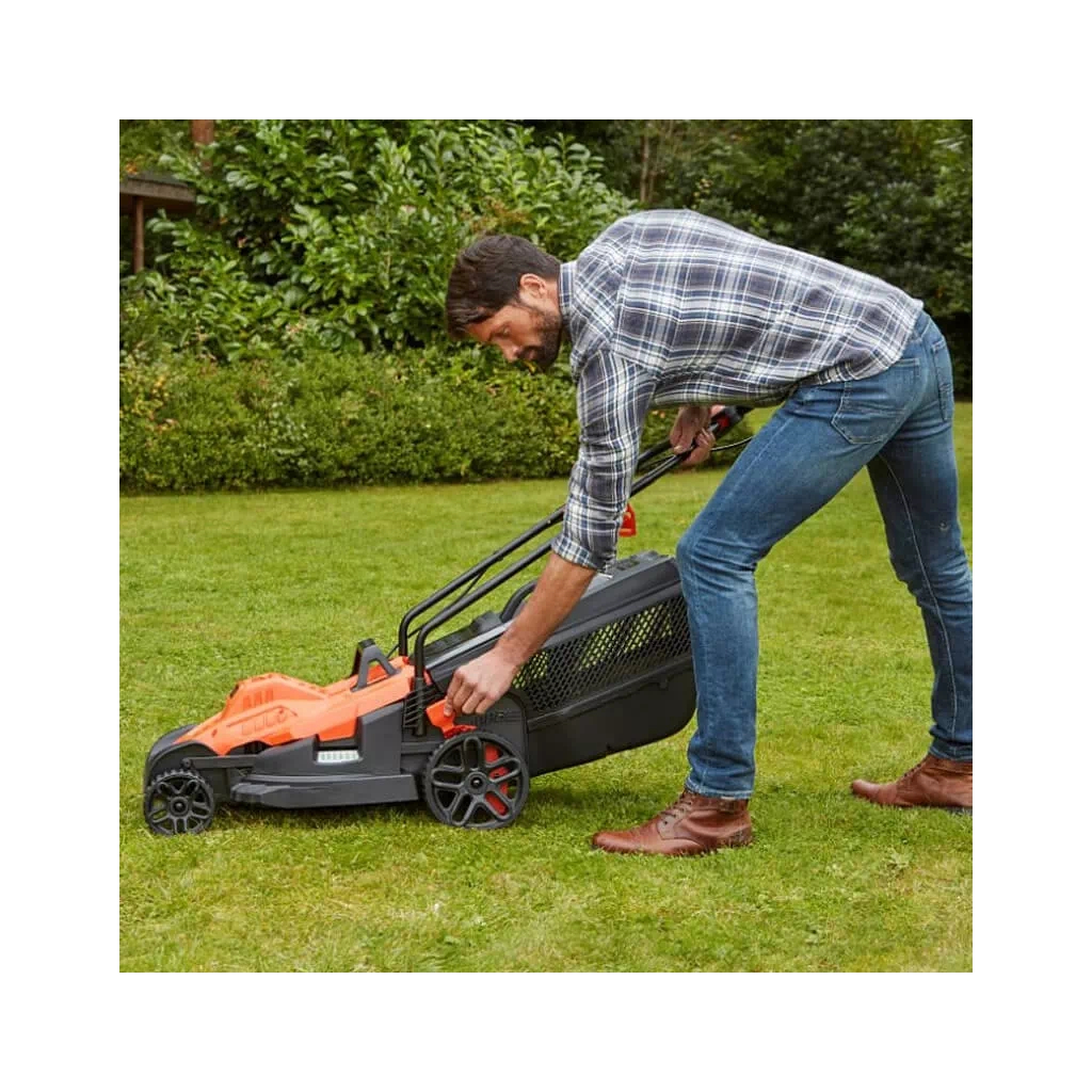 Газонокосарка Black&Decker 1.4 кВт, 34 см (BEMW461BH) - зображення 5