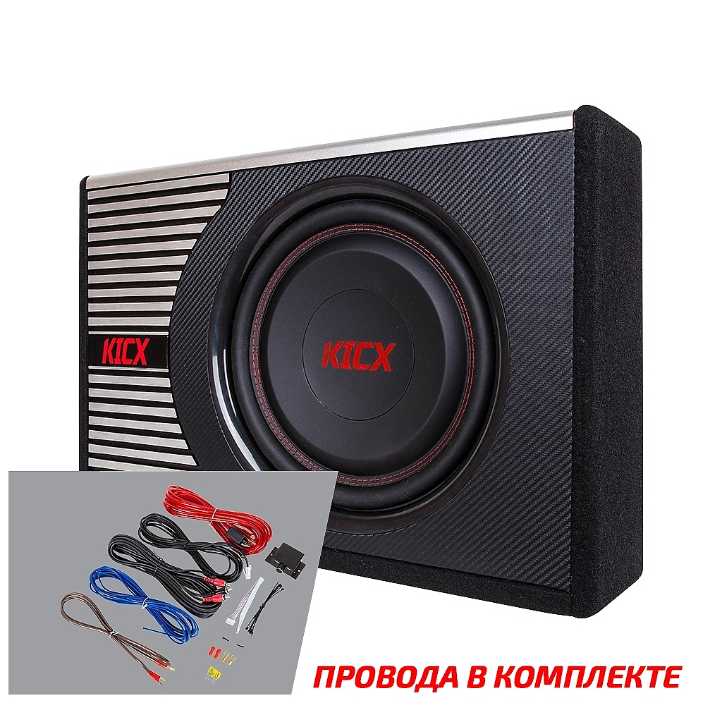 Активний сабвуфер Kicx GT 400BA - зображення 3