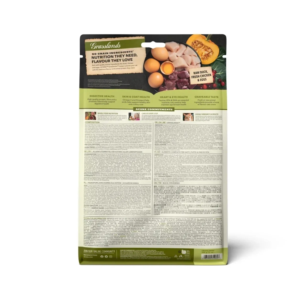 Сухий корм для кішок ACANA Grasslands 340 г (0064992714697) - зображення 4