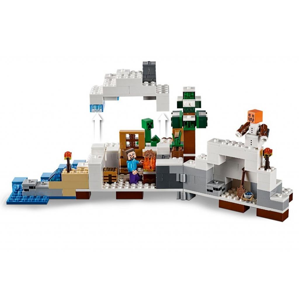 Конструктор LEGO Minecraft Снігове притулок (21120) - зображення 4