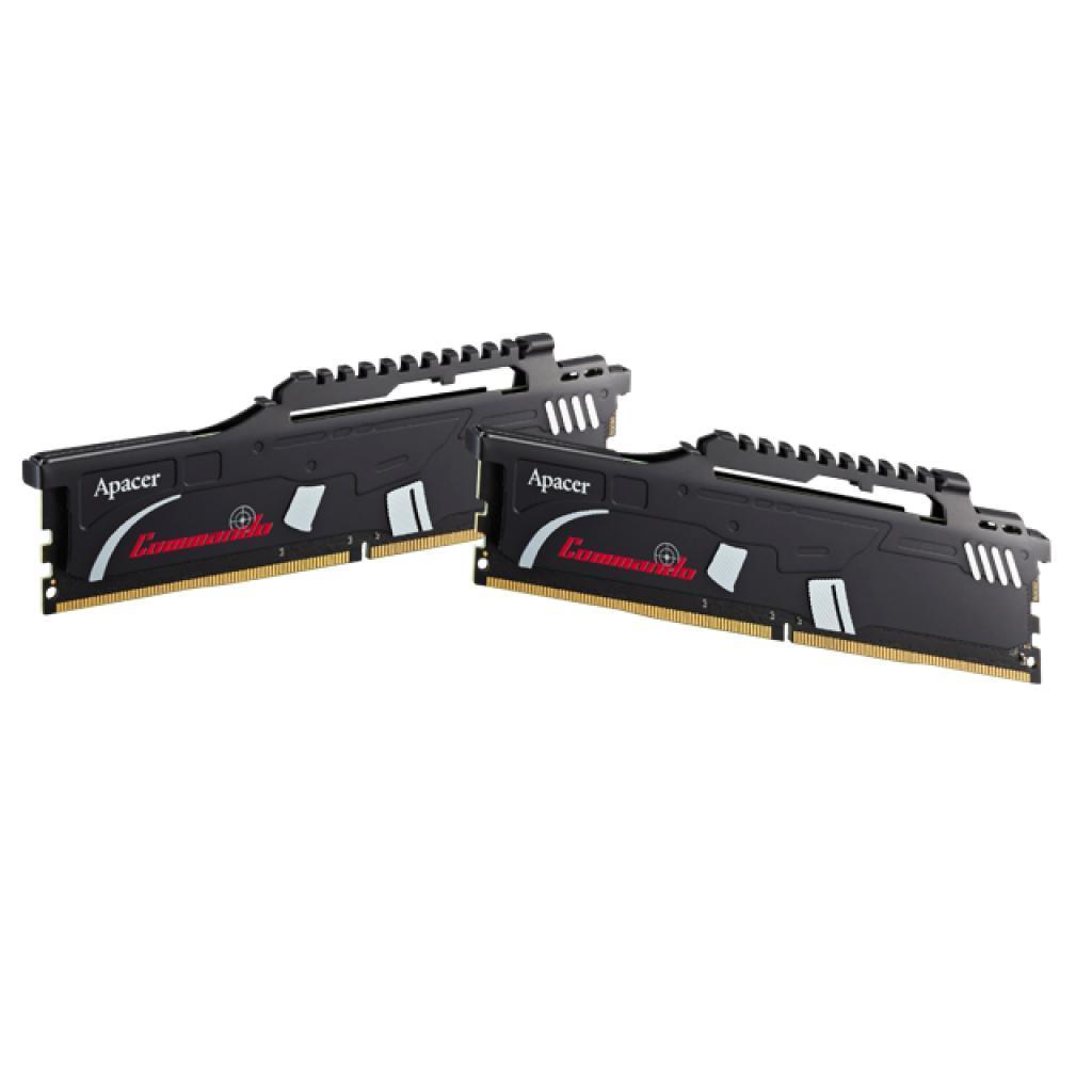 Модуль пам'яті для комп'ютера DDR4 16GB (2x8GB) 3000 MHz Commando Series Apacer (EK.16GAZ.GJAK2) - зображення 3