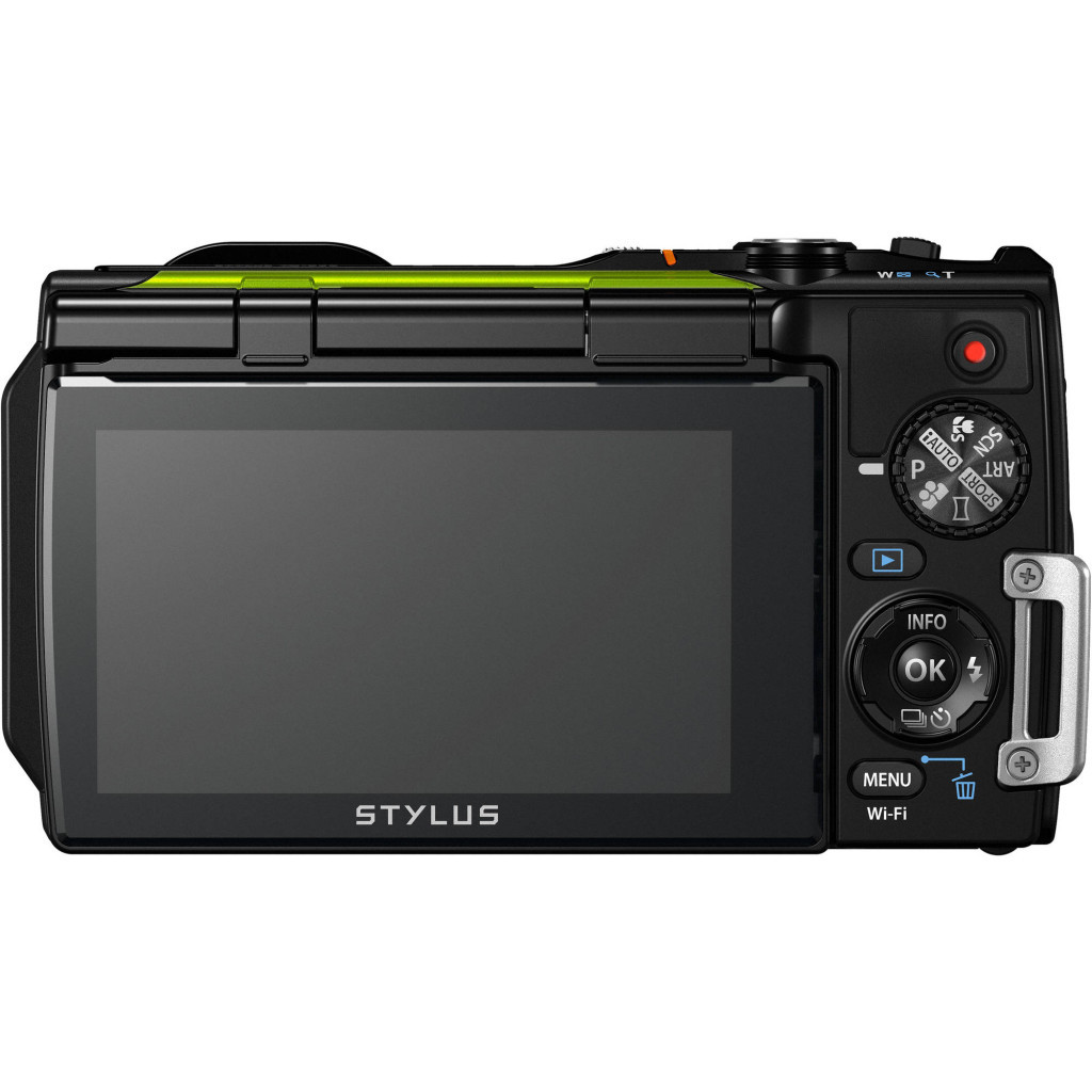 Цифровий фотоапарат Olympus Tough TG-870 Green (Waterproof - 15m; Wi-Fi; GPS) (V104200EE000) - зображення 3