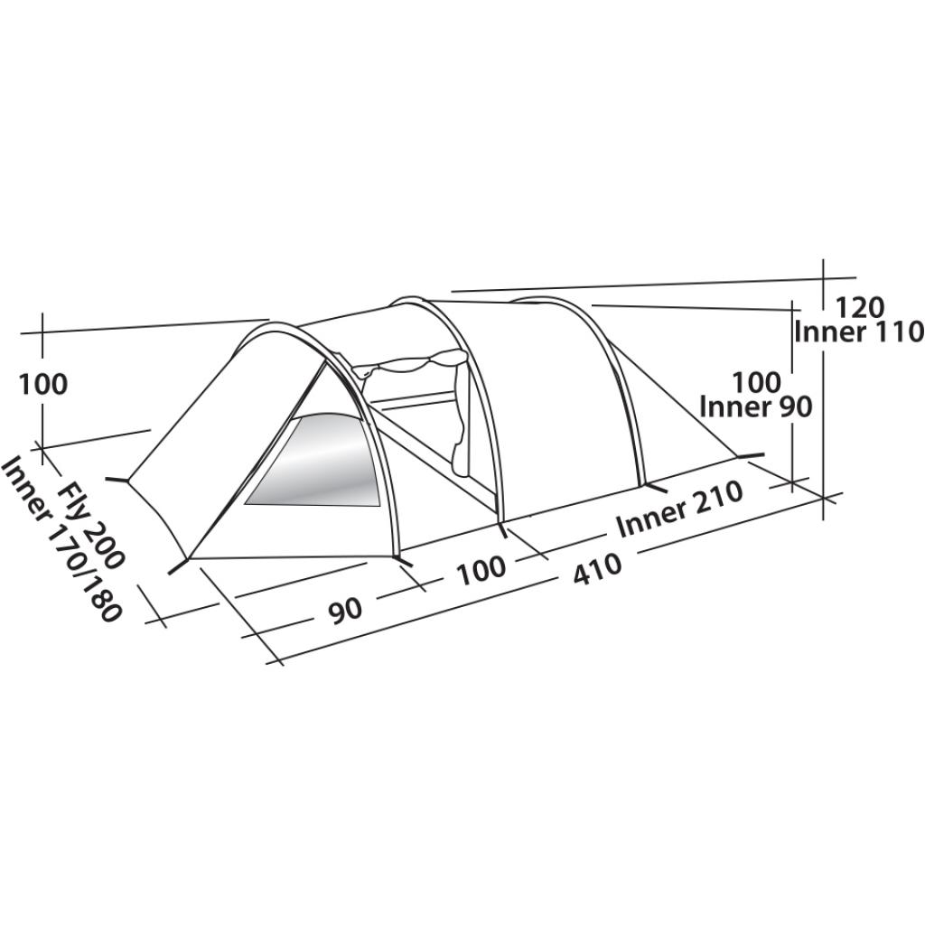 Намет Easy Camp Spirit 300 Teal Green (928307) - зображення 2