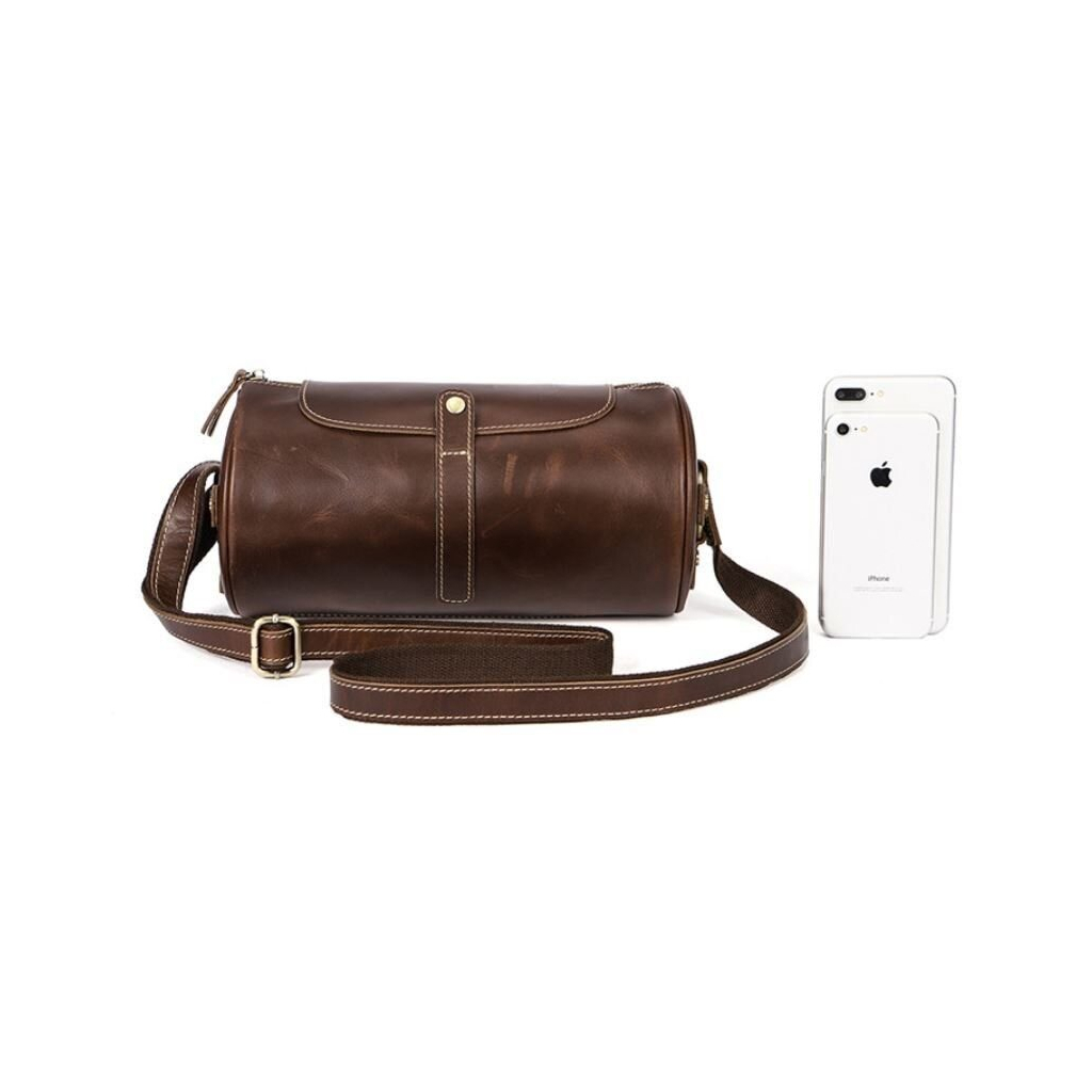 Сумка Vintage Чоловіча Коричнева (14694) - зображення 9