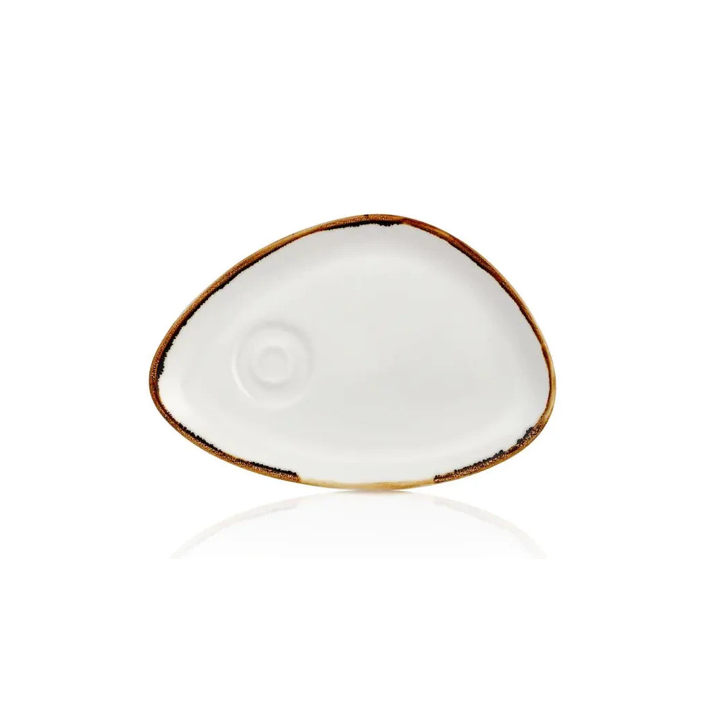 Блюдце By Bone Harmony Gleam 25 х 17 см (HA-GL-ZT-01-STB) - зображення 1