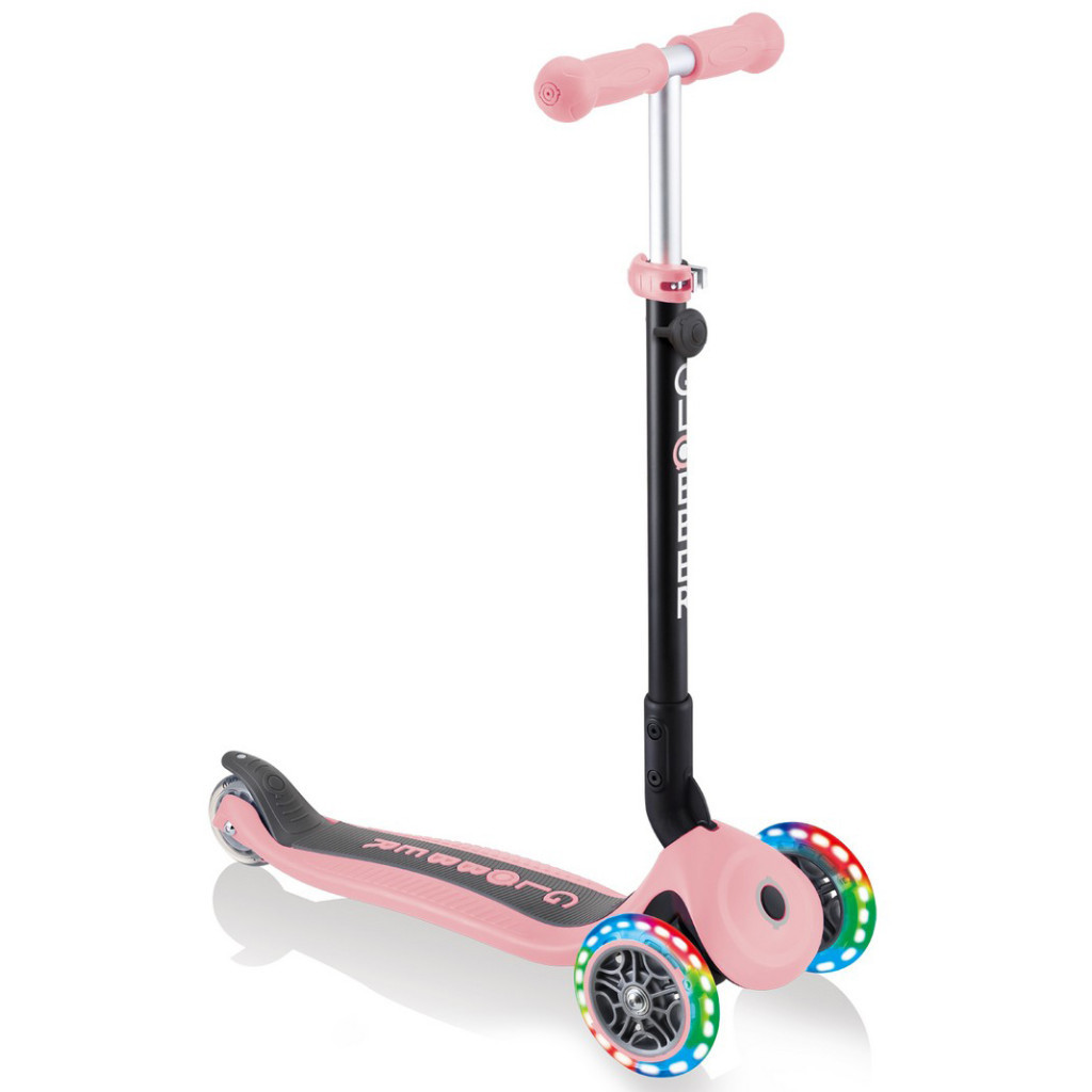 Самокат Globber Go Up Foldable Plus Lights пастельно-рожевий (743-210) - зображення 2