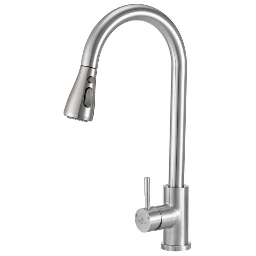 Змішувач GRANADO Campo LUX inox (gz0507L) - зображення 1