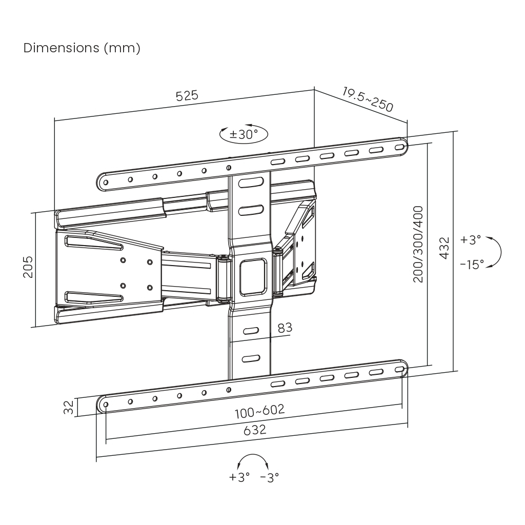 Кронштейн UniBracket Slim64 - зображення 2