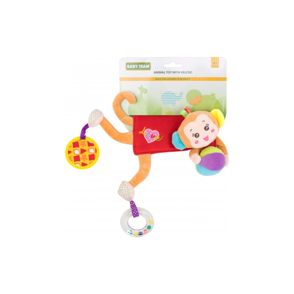 Брязкальце Baby Team Мавпочка (8532_Мавпочка) - зображення 1