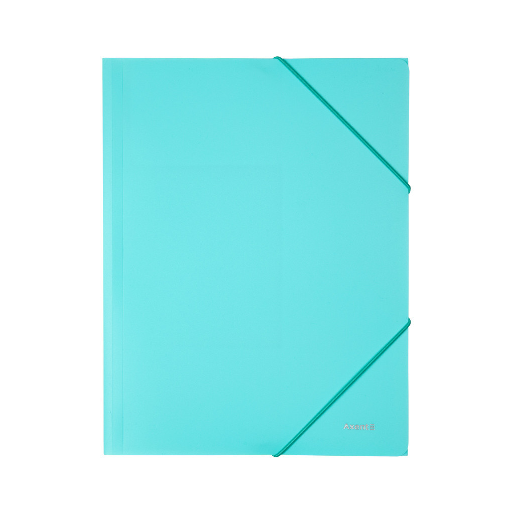 Папка на резинках Axent A4 430 мкм Pastelini mint (1504-18-A) - зображення 1