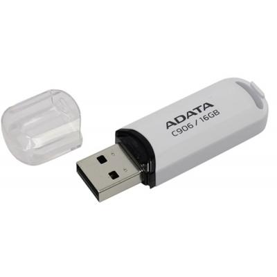 USB флеш накопичувач ADATA 16Gb C906 White USB 2.0 (AC906-16G-RWH) - зображення 3