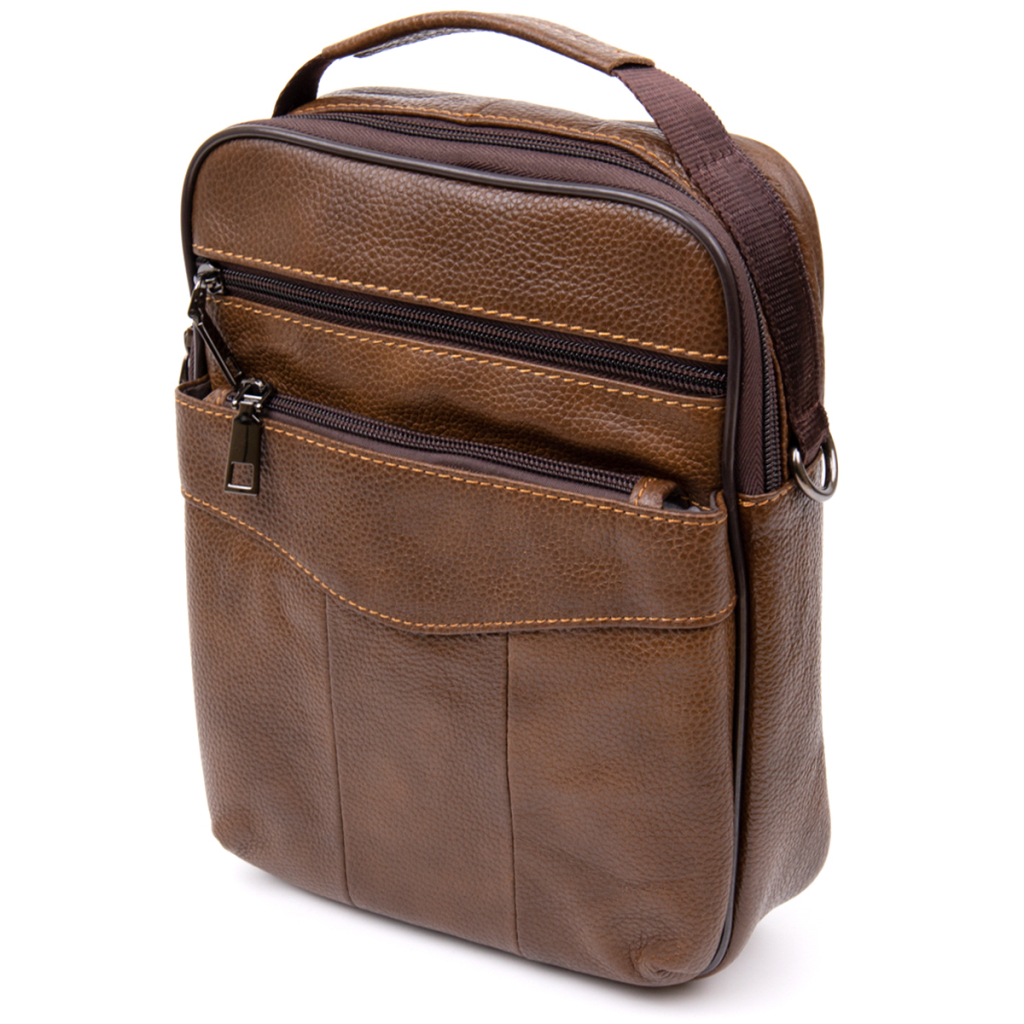 Сумка Vintage Коричнева (20392) - зображення 1