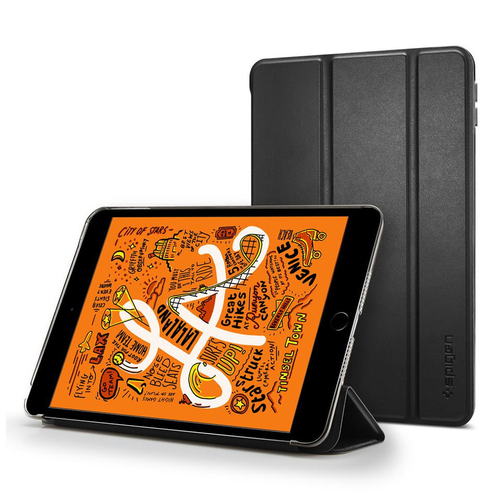 Чохол до планшета Spigen iPad Mini 2019 Smart Fold, Black (051CS26112) - зображення 3