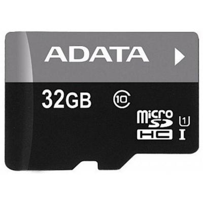 Карта пам'яті ADATA 32GB microSD class 10 UHS-I (AUSDH32GUICL10) - зображення 1