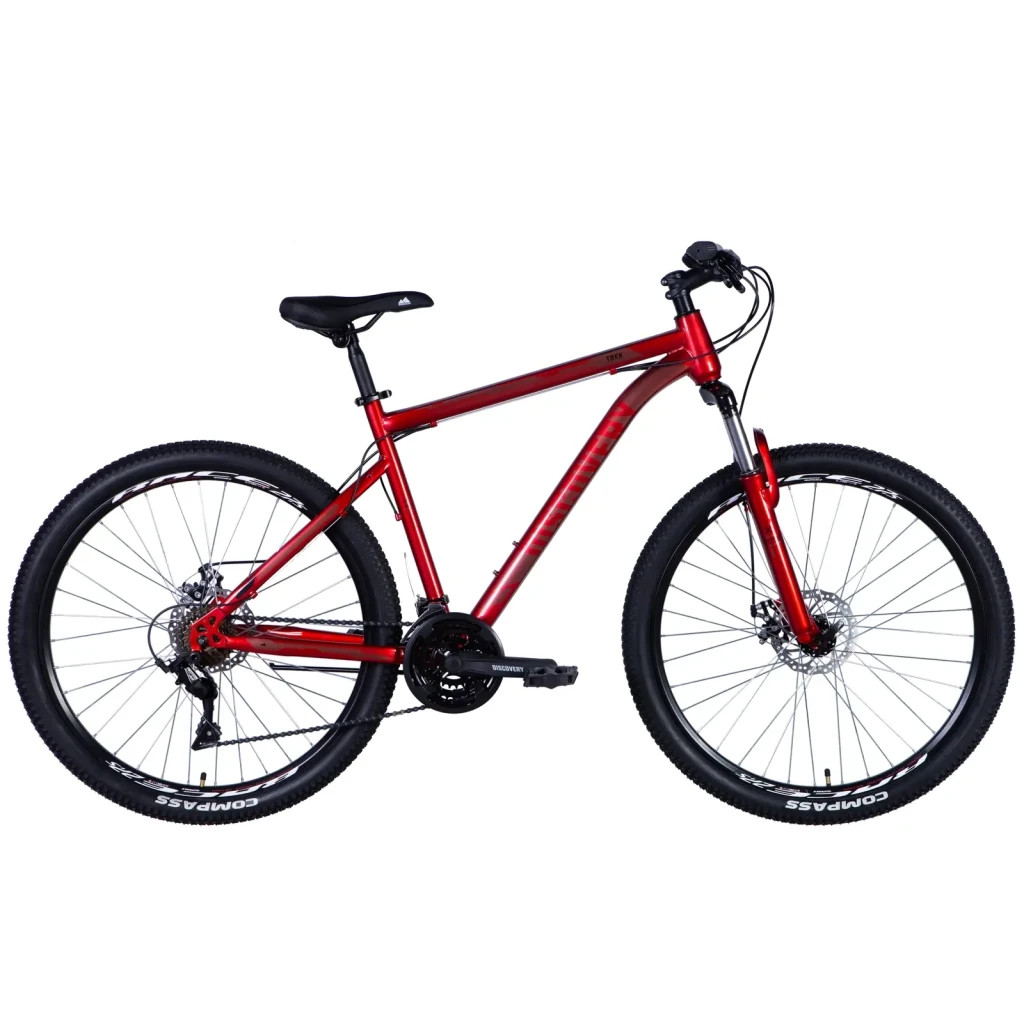 Велосипед Discovery Trek AM DD 27.5" 19.5" ST 2024 Червоний (OPS-DIS-27.5-060) - зображення 1