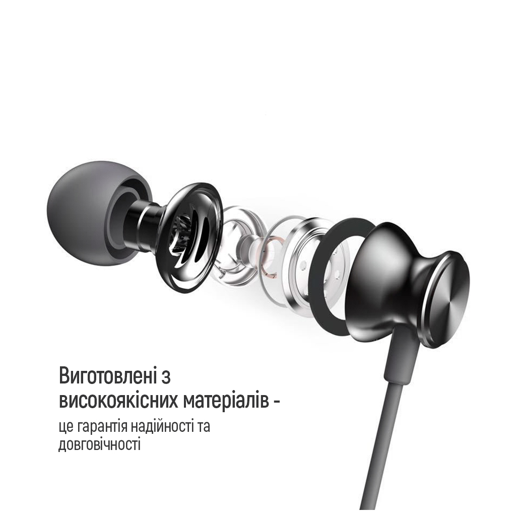 Навушники ColorWay 3.5 mm Wired Earphone UrbanBeat Black (CW-WD03BK) - зображення 10