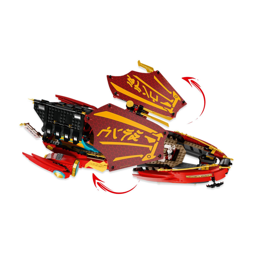 Конструктор LEGO Ninjago Дарунок долі — перегони з часом 1739 деталей (71797) - зображення 9
