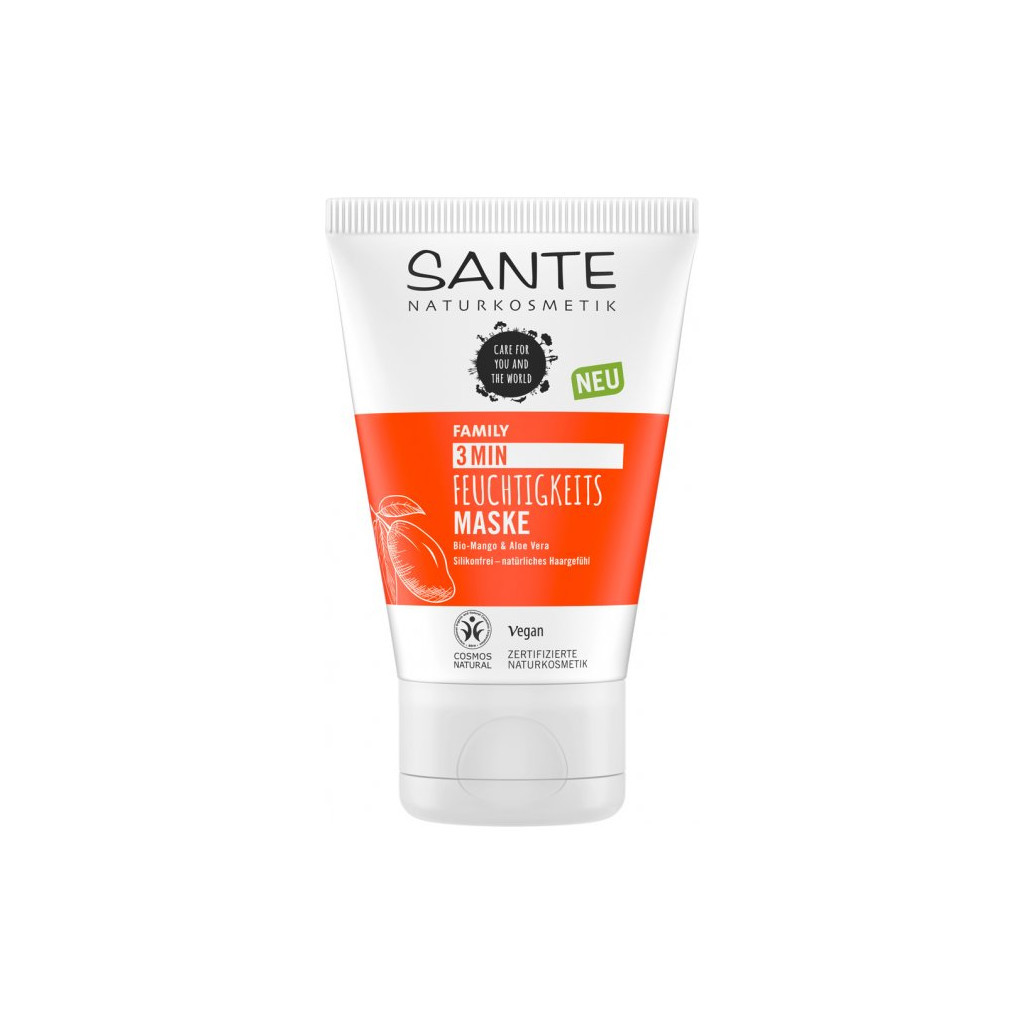 Маска для волосся Sante Манго й алое для живлення і зволоження волосся 100 мл (4025089085027) - зображення 1