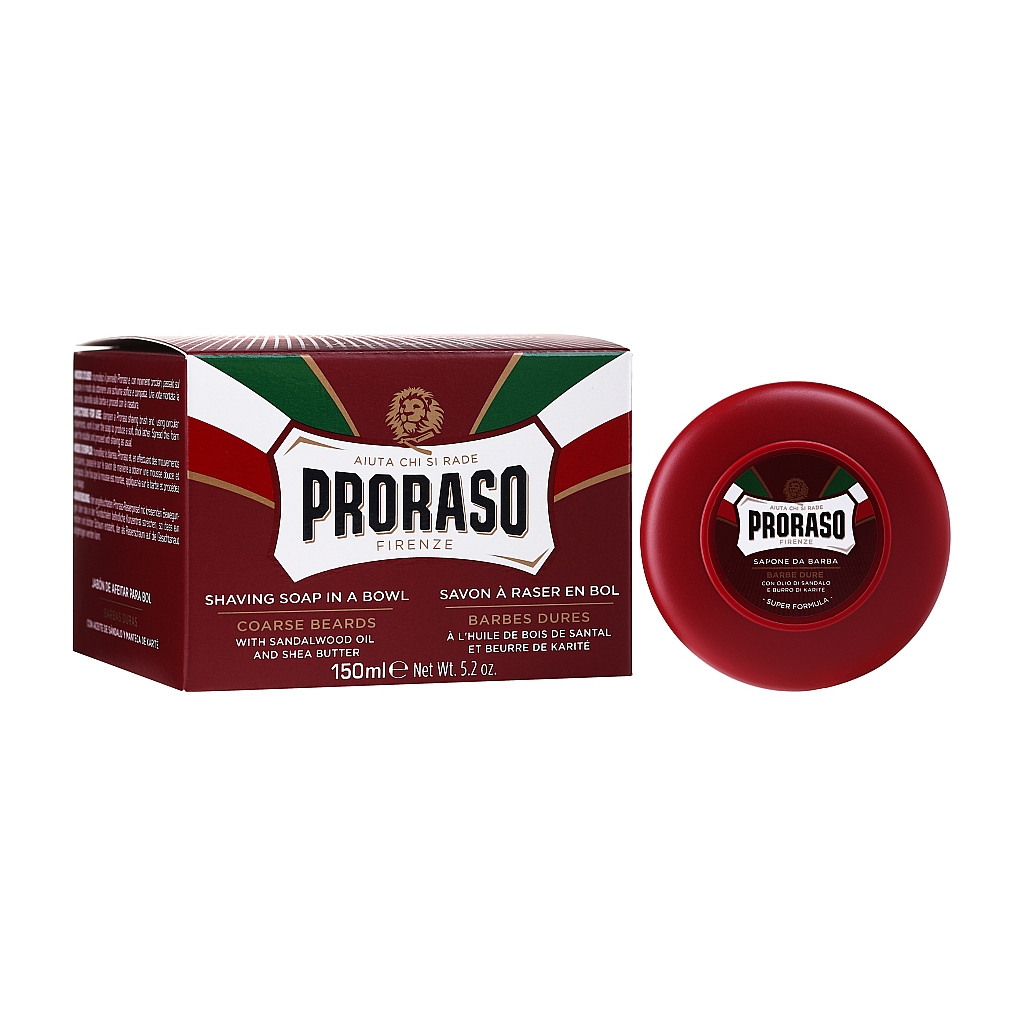 Мило для гоління Proraso Для жорсткої щетини з олією ши та сандаловою олією 150 мл (8004395001163) - изображение 2