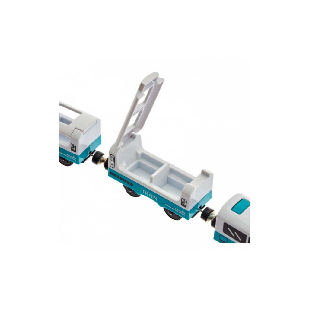 Залізниця ZIPP Toys Міський експрес 103 деталі Зелений (AU3880AB) - зображення 8