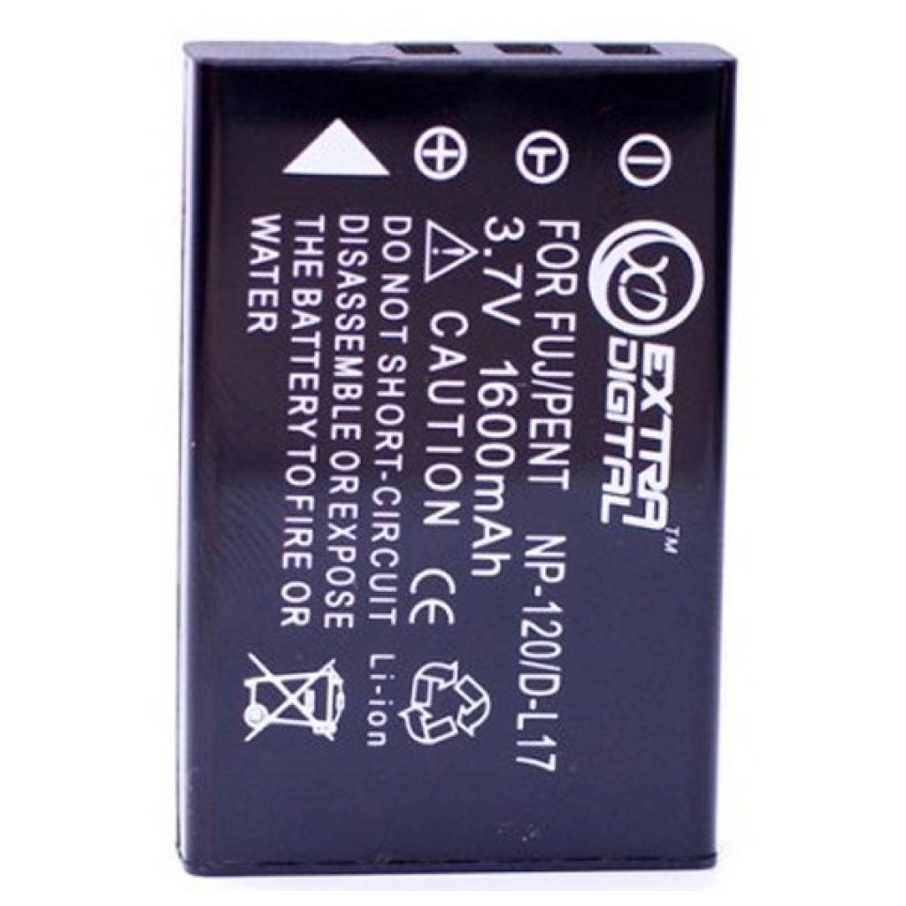 Акумулятор до фото/відео Extradigital Pentax D-LI7 (DV00DV1350) - зображення 1