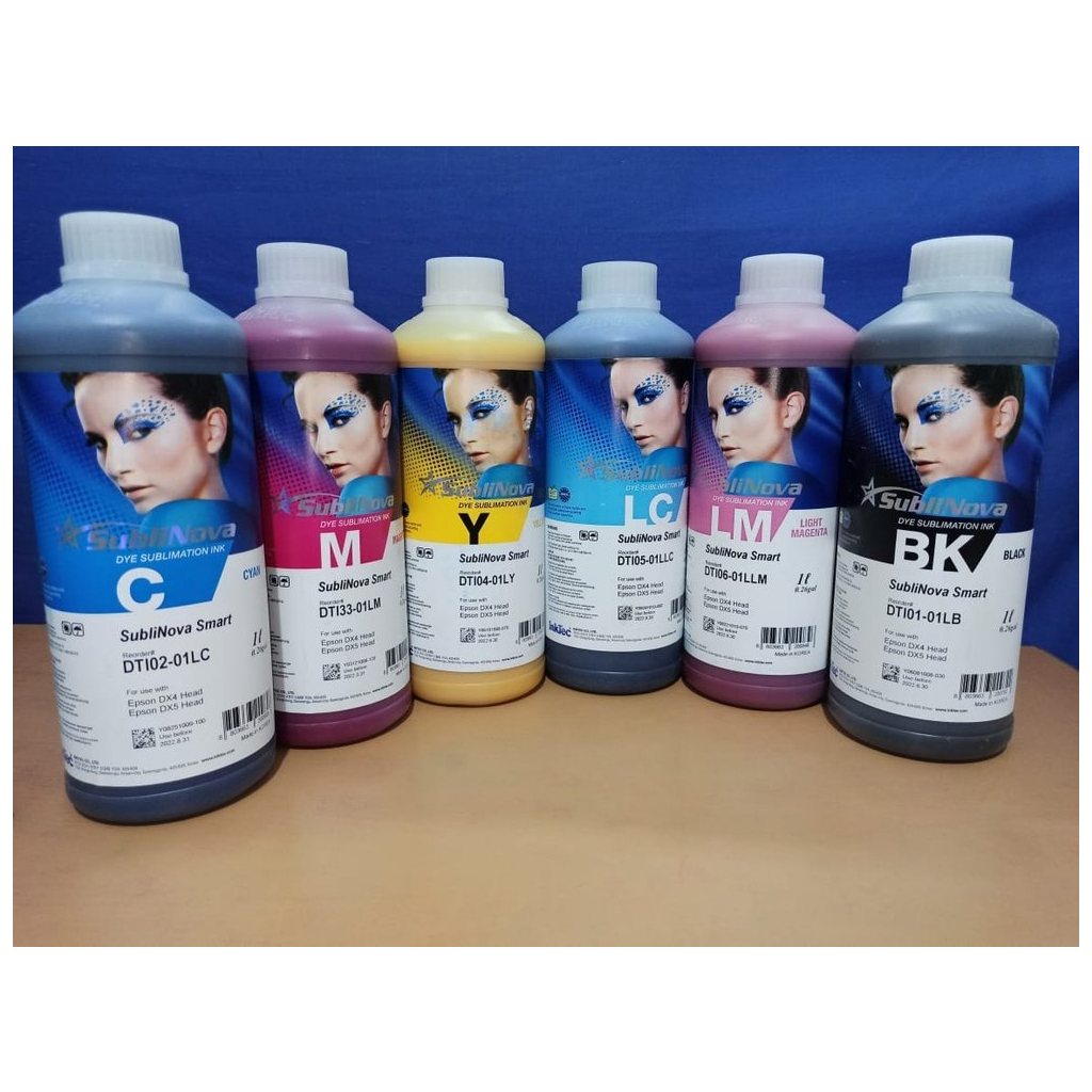Чорнило InkTec Epson Sublimation Piezo 6*1L (DTI01-06SET1L) - зображення 1