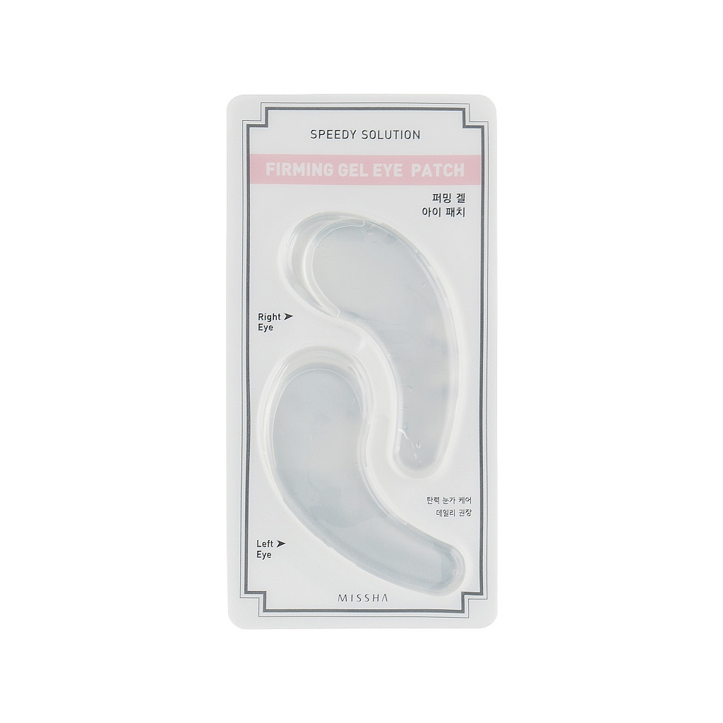 Патчі під очі Missha Speedy Solution Firming Gel Eye Patch 2 шт. (8806185764421) - изображение 1