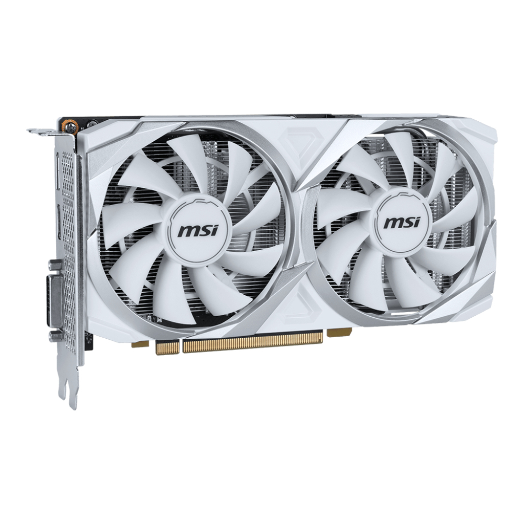 Відеокарта MSI GeForce RTX3050 8Gb VENTUS 2X XS WHITE OC (RTX 3050 VENTUS 2X XS WHITE 8G OC) - зображення 2