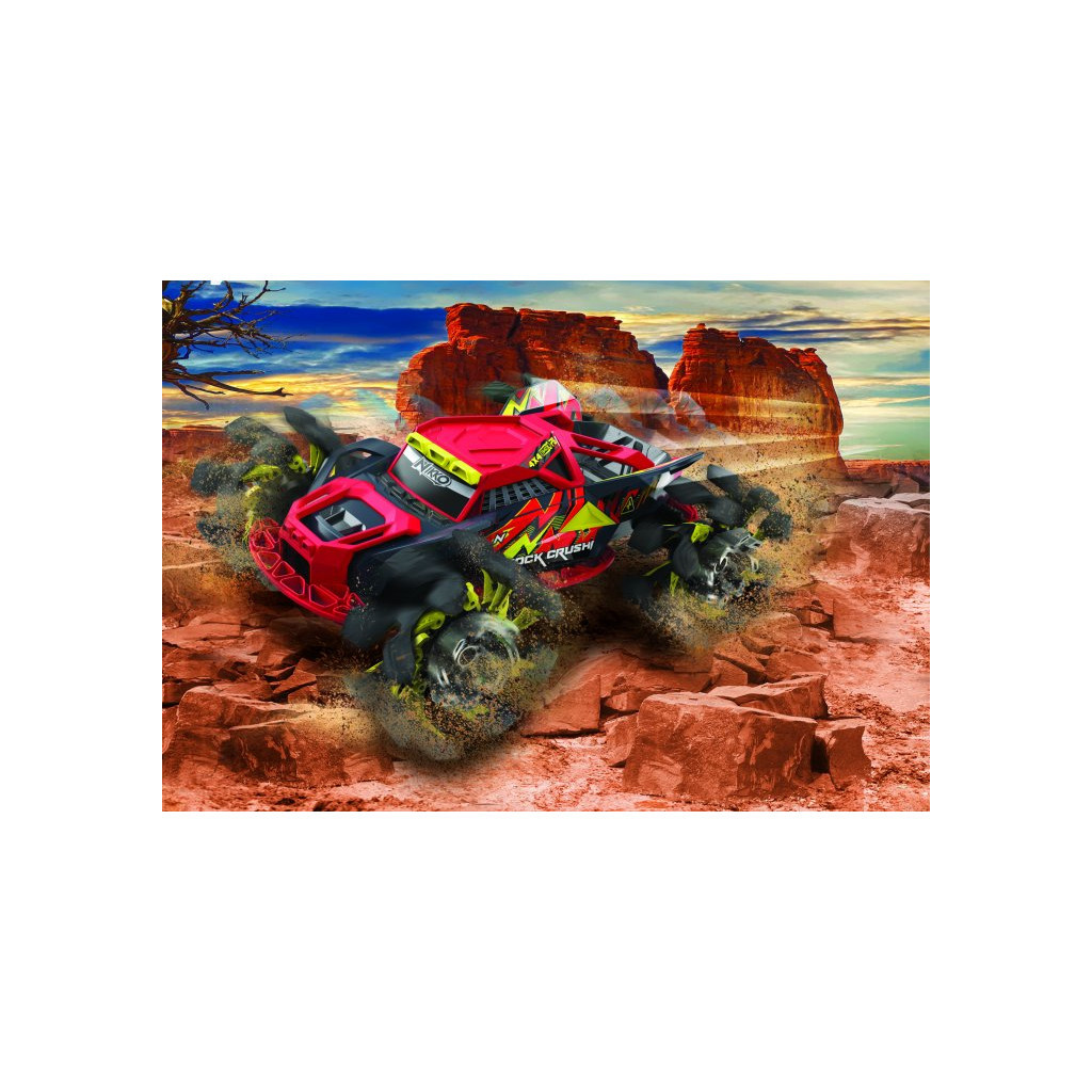 Радіокерована іграшка Nikko Rock CrushR Red Lightning (10212) - зображення 11
