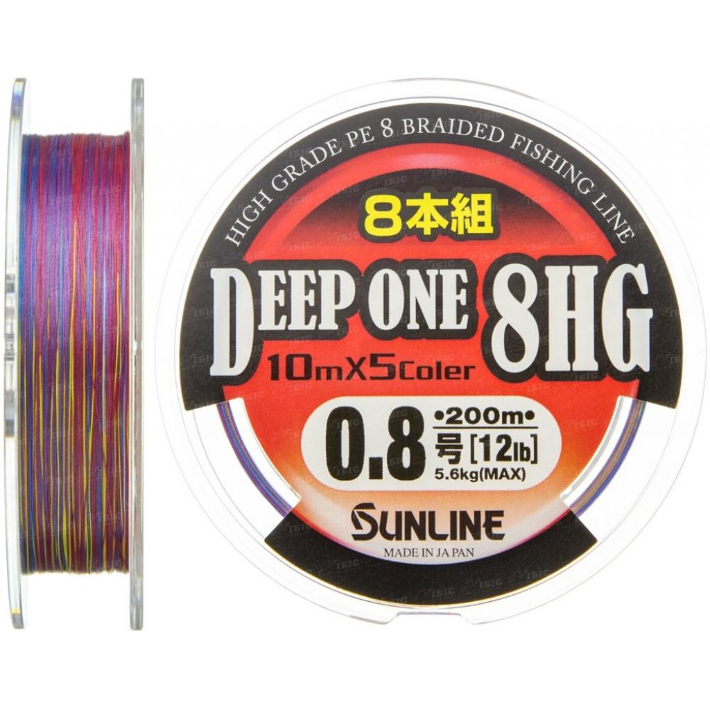 Шнур Sunline Deep One 8HG 200m #0.8/0.153мм 5.6кг (1658.04.23) - зображення 1