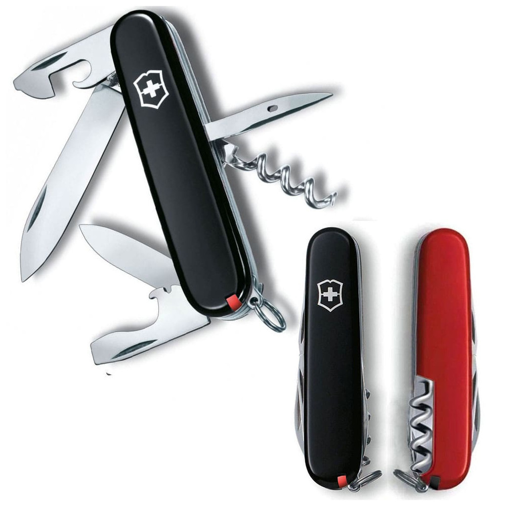 Ніж Victorinox Spartan Ukraine 91 мм Чорно-червоний (1.3603.3.1) - зображення 1