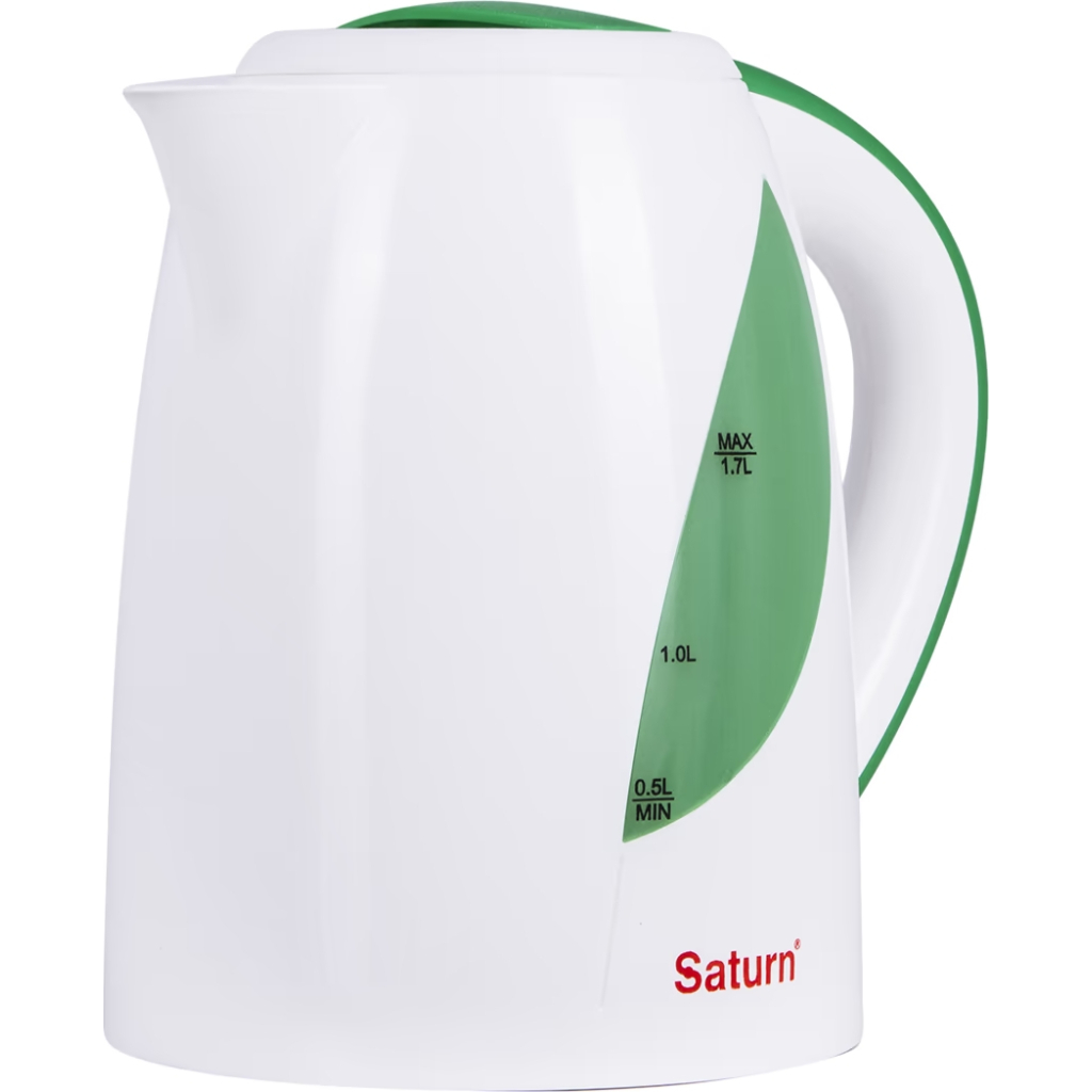 Електрочайник Saturn ST-EK8437U White/Lt.Green - зображення 2