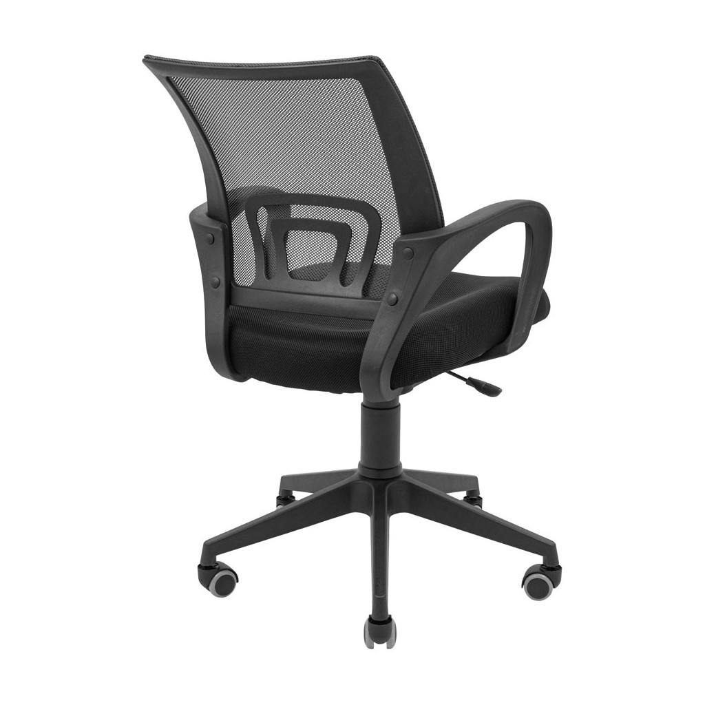 Офісне крісло Richman Спайдер Ю Пластик Піастра Сітка чорна (ADD0002873) - зображення 4