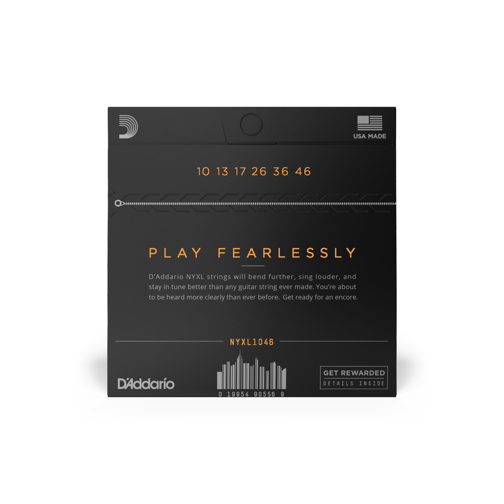 Струни для гітари D'Addario NYXL Regular Light (10-46) (NYXL1046) - зображення 3