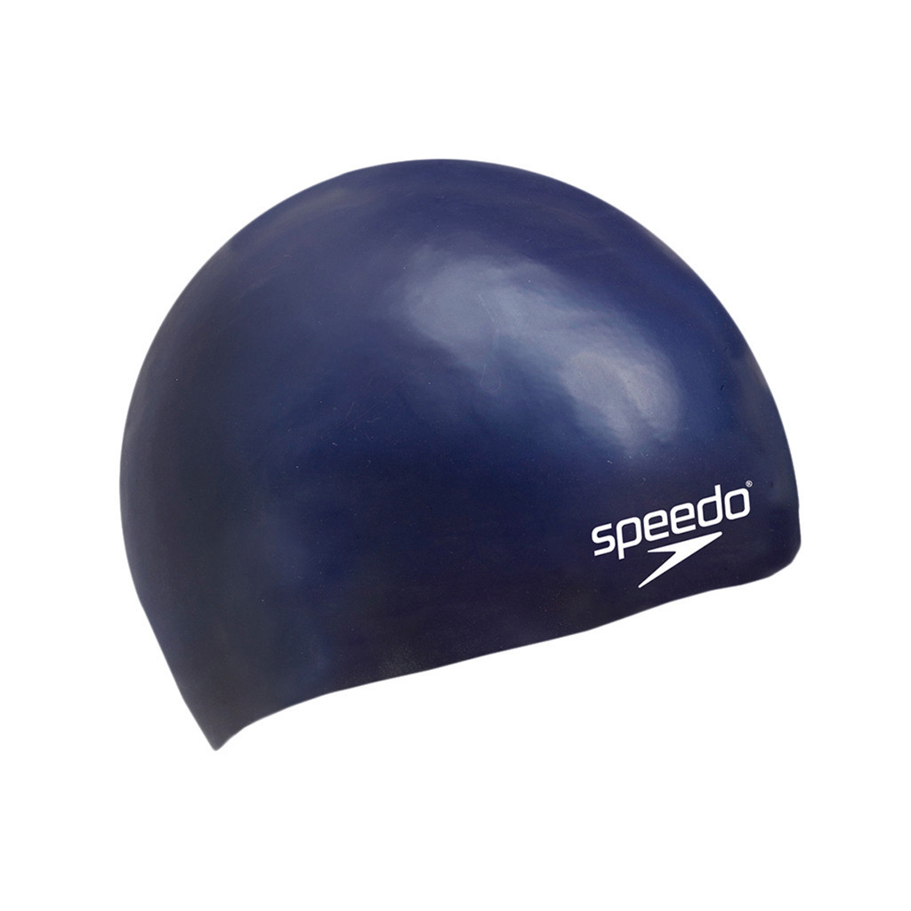 Шапка для плавання Speedo Moulded Silc Cap JU темно-синій 8-709900011 OSFM (5014991588398) - зображення 1