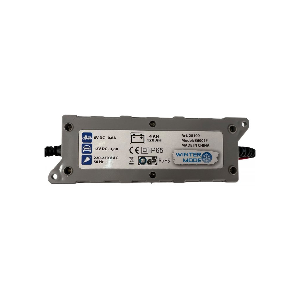 Зарядний пристрій для автомобільного акумулятора Bottari 0,8/4,2a 6v/12v "SMART BC" (28109-IS) - зображення 5