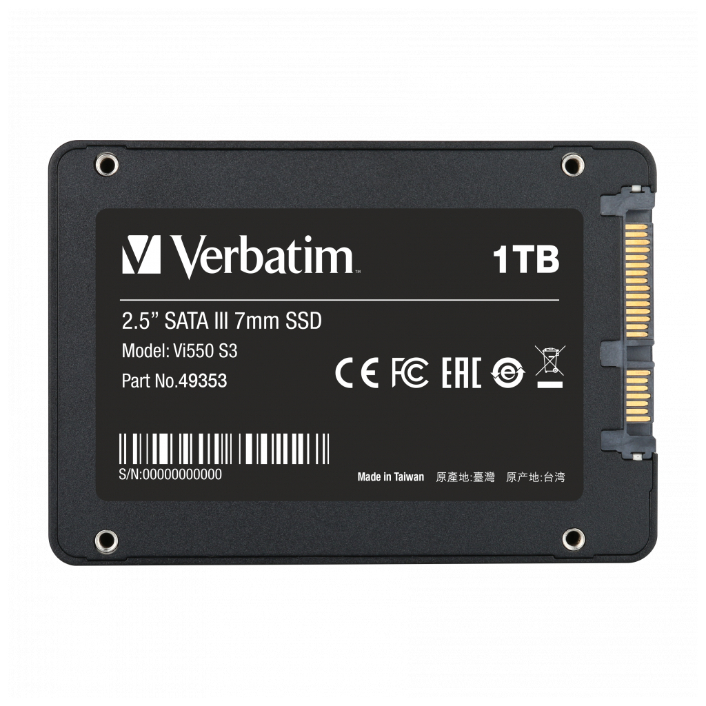 Накопичувач SSD 2.5" 1TB Verbatim (49353) - зображення 5