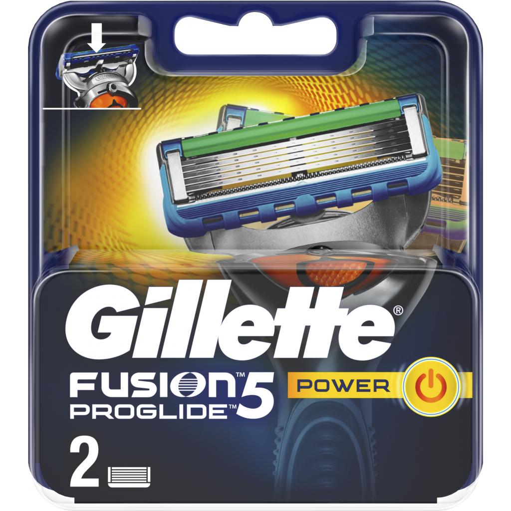 Змінні касети Gillette Fusion ProGlide Power 2 шт (7702018085927) - зображення 2