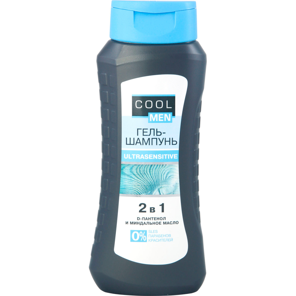 Гель для душу Cool Men Ultrasensitive 400 мл (4823015936180) - зображення 2