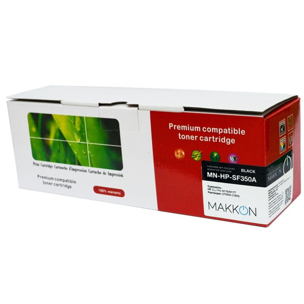 Картридж Makkon HP CLJP СF350A (130A) 1.3k black (MN-HP-SF350A) - зображення 1