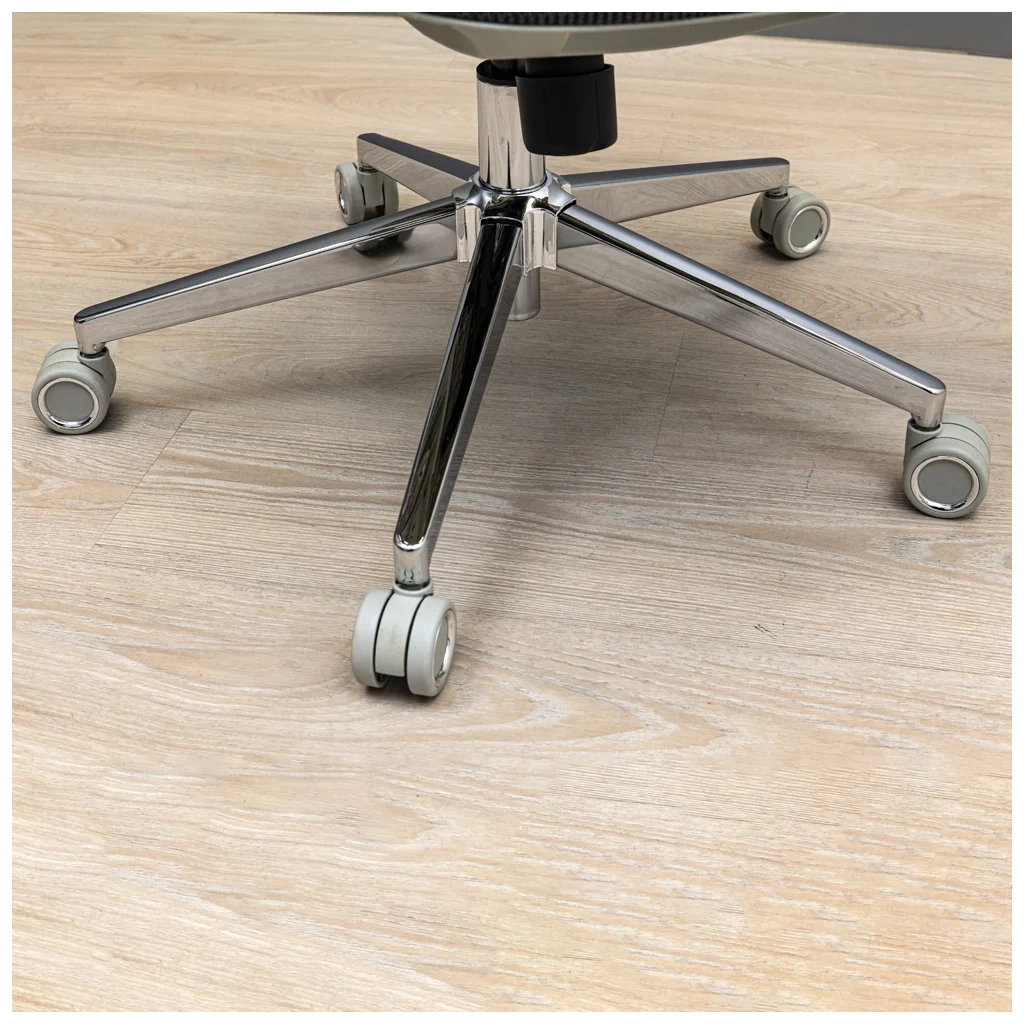 Офісне крісло Richman Ергостар Хром Synchro Сітка Сіре (R00000052542) - зображення 8