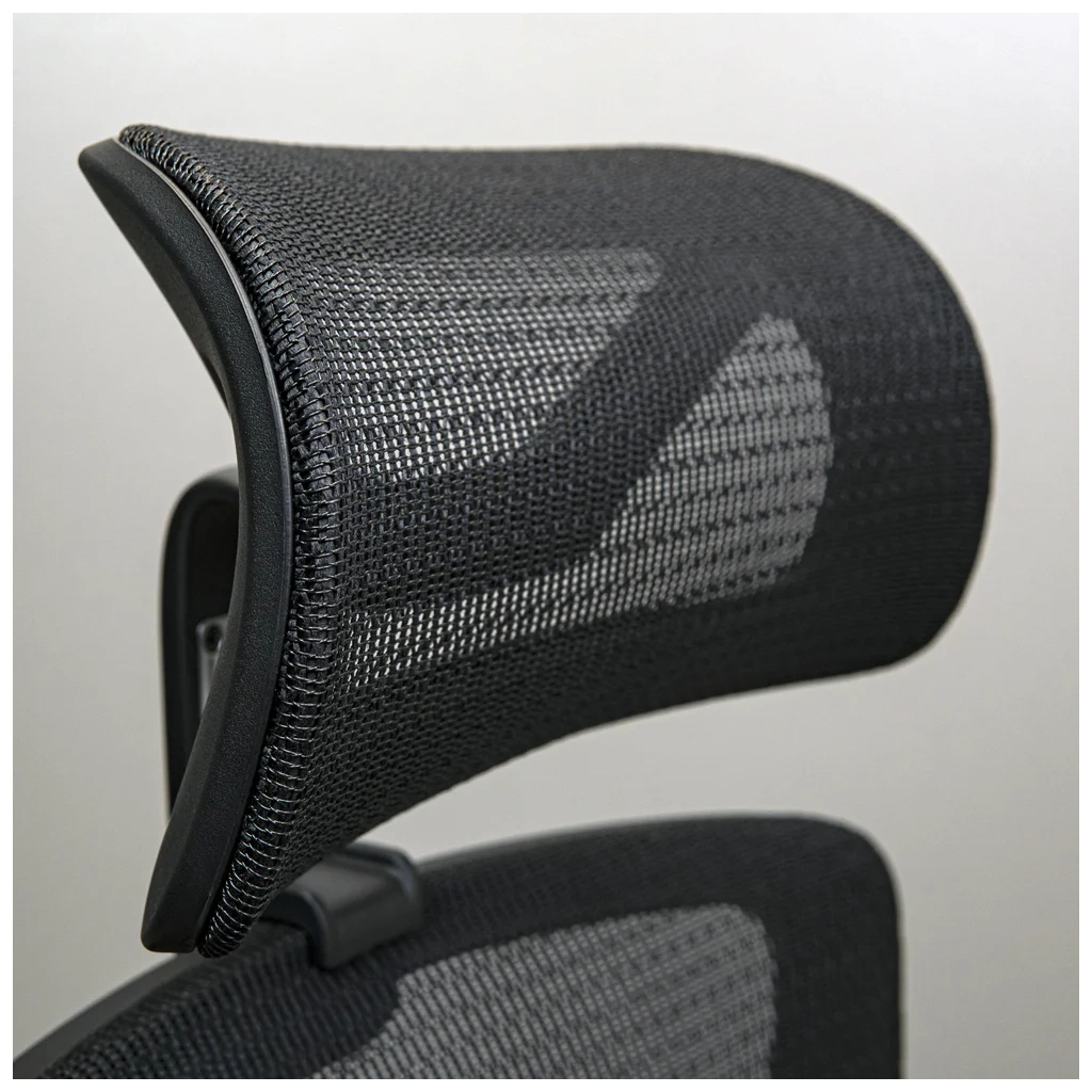 Офісне крісло Richman Ерговік Хром Synchro Сітка Чорне (R00000052545) - зображення 6
