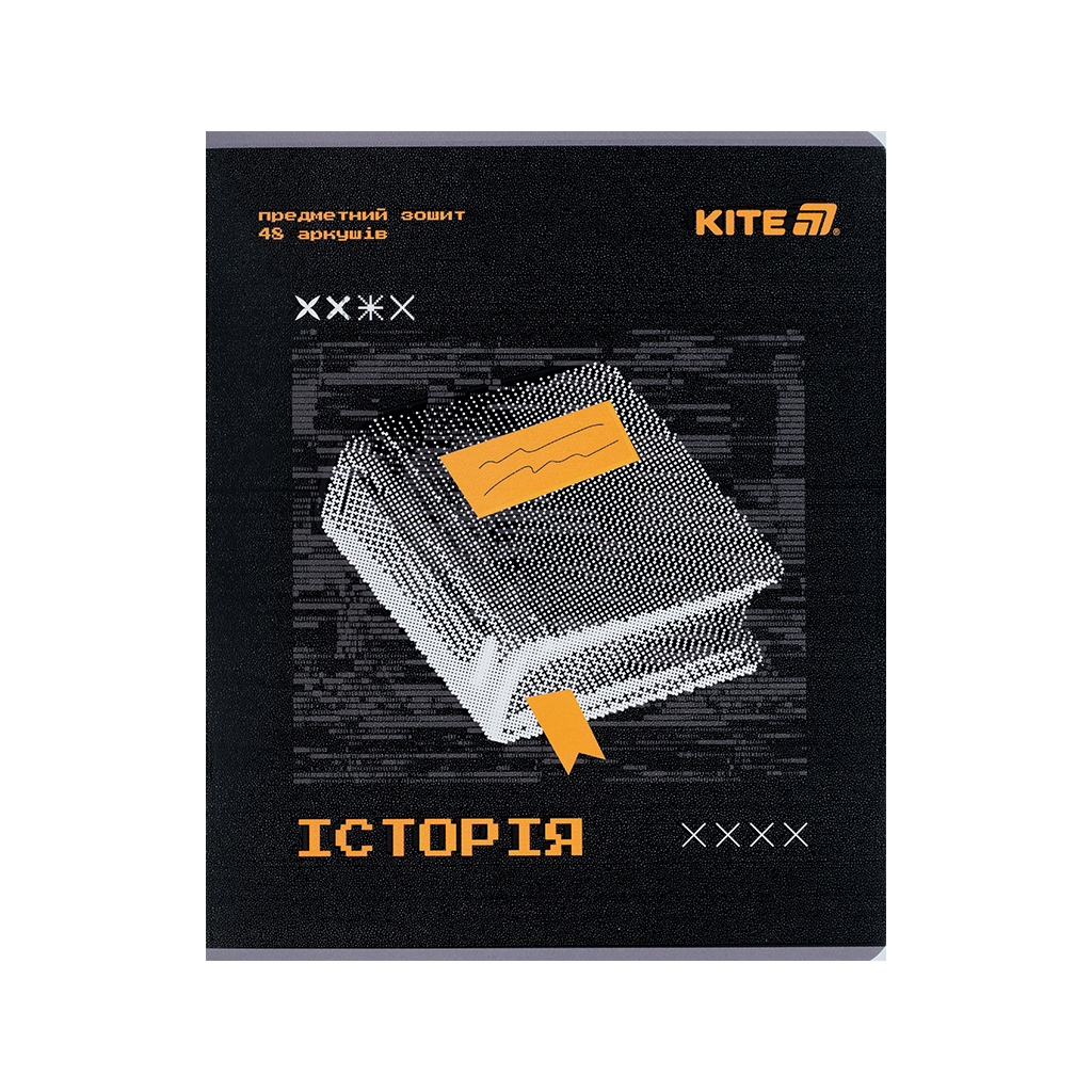 Зошит Kite предметний Techno 48 аркуші, клітинка, історія (K25-240-4) - зображення 1