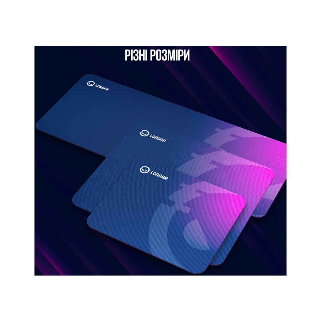 Килимок для мишки Lorgar Main 135 Purple (LRG-GMP135) - изображение 5