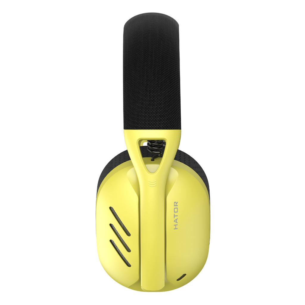 Навушники Hator Hyperpunk 2 Wireless Tri-mode Black/Yellow (HTA-857) - зображення 4