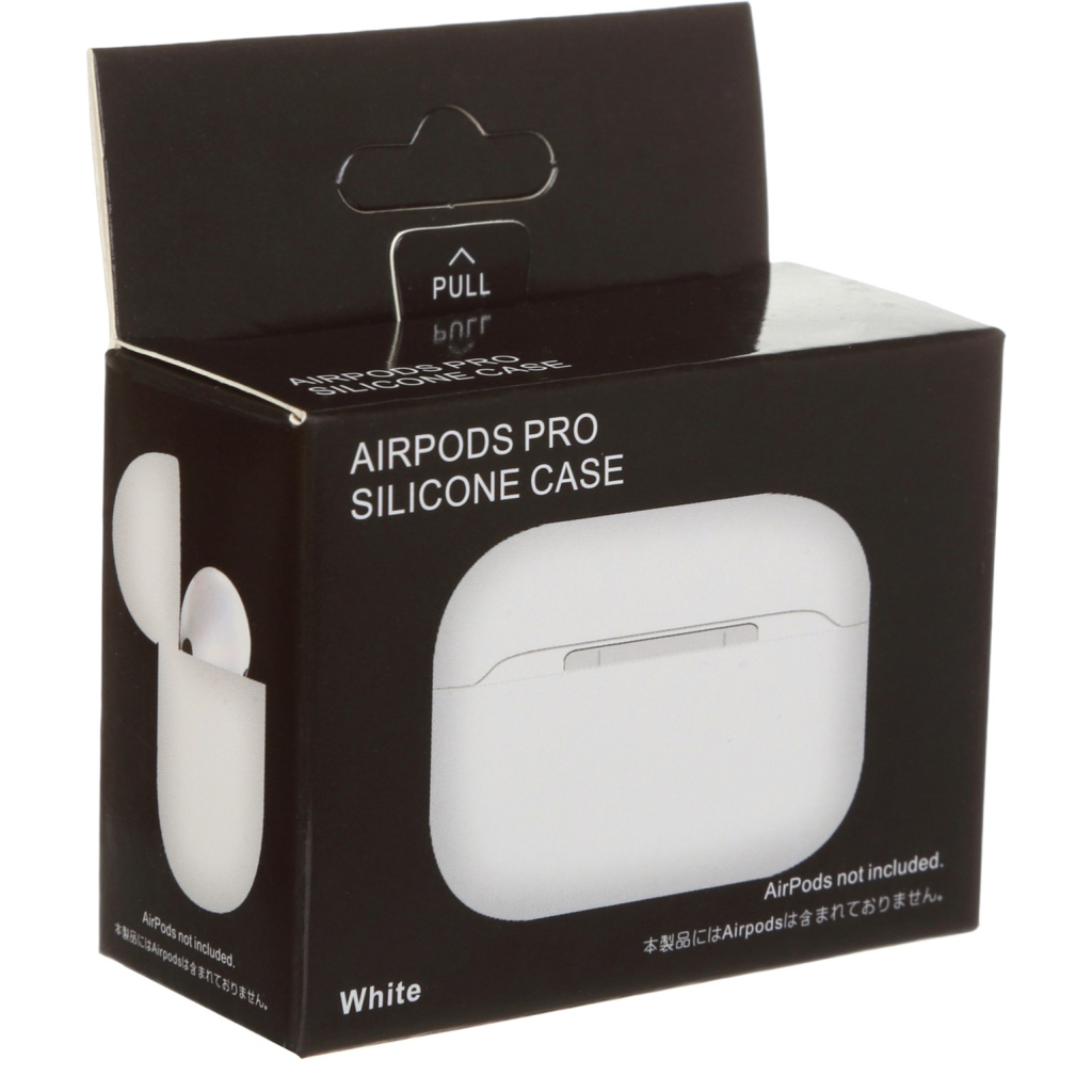 Чохол для навушників Armorstandart Ultrathin Silicone Case для Apple AirPods Pro White (ARM55950) - зображення 3