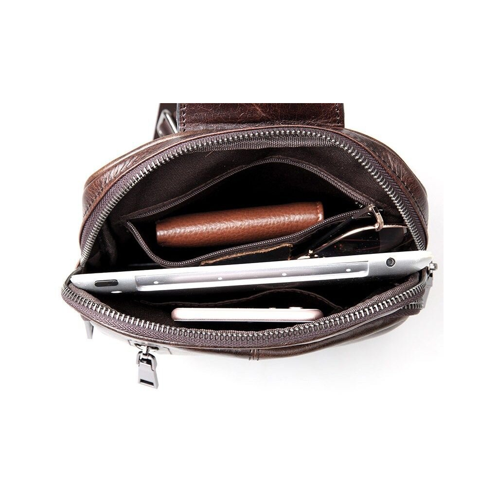 Сумка Vintage Коричнева (14415) - зображення 11