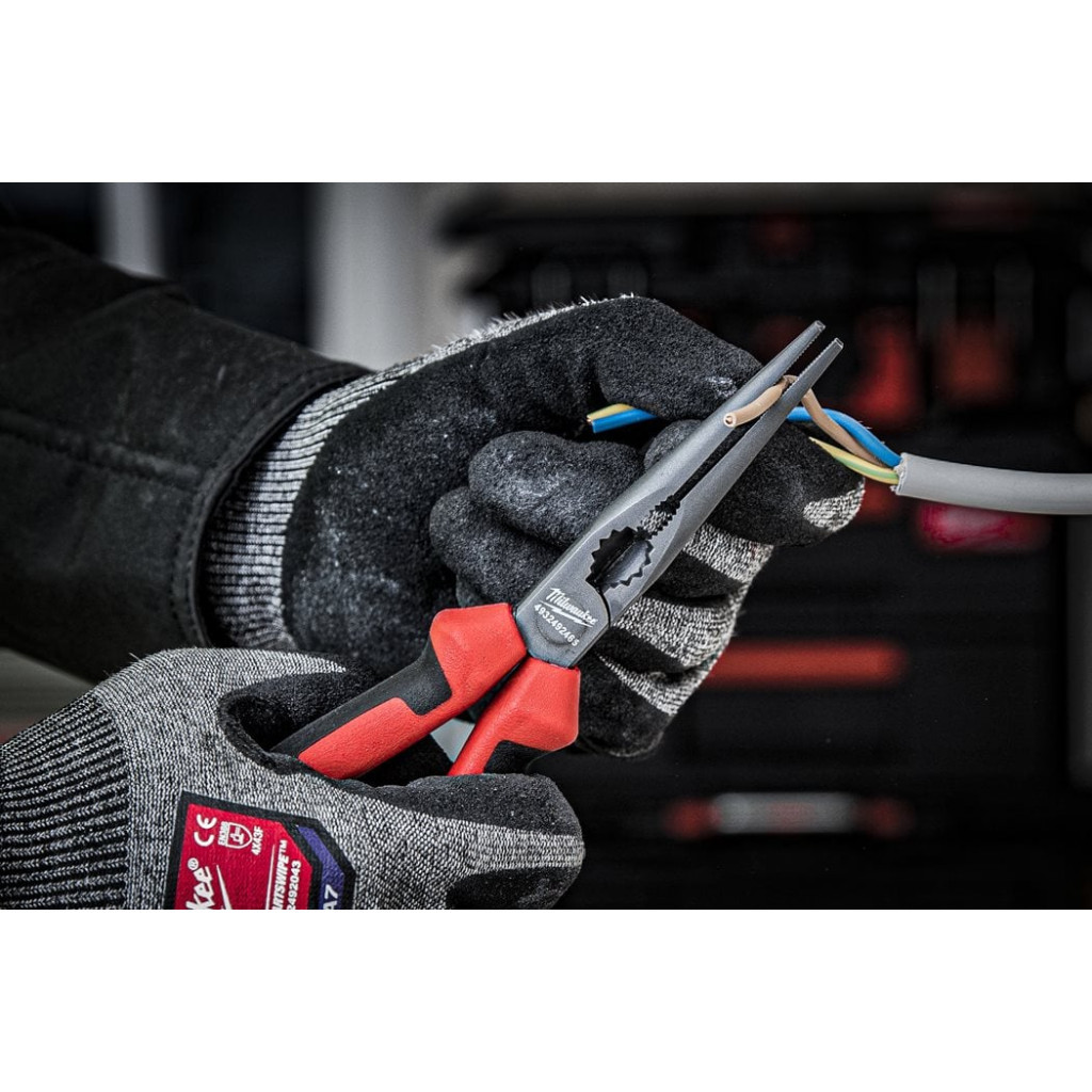 Плоскогубці Milwaukee з довгими губками 205 мм (4932492465) - зображення 3